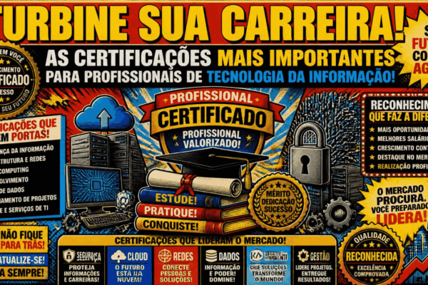As Certificações Mais Importantes para Profissionais de TI