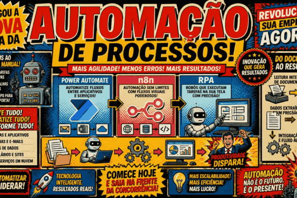 Automação de Processos com Power Automate, n8n e RPA
