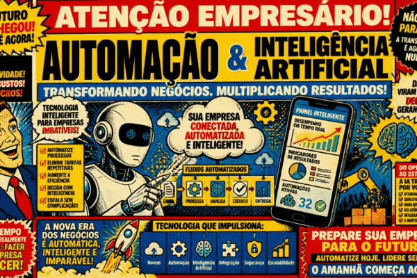 Automação e IA: Transformando as Empresas Modernas