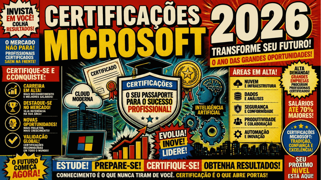 Certificações Microsoft em 2026: Transformações e Oportunidades