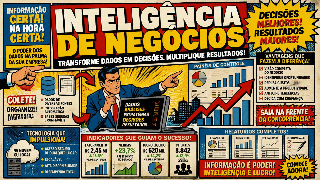 Como BI melhora a tomada de decisão nas empresas
