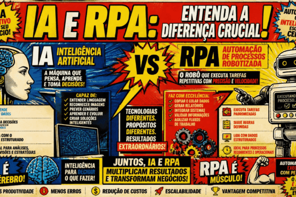IA e RPA: Entenda a Diferença Crucial