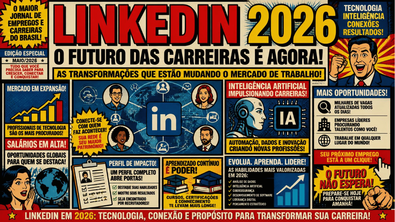 LinkedIn em 2026: Transformações na Carreira Tech