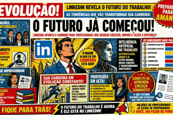 O que o LinkedIn está dizendo sobre o futuro do trabalho