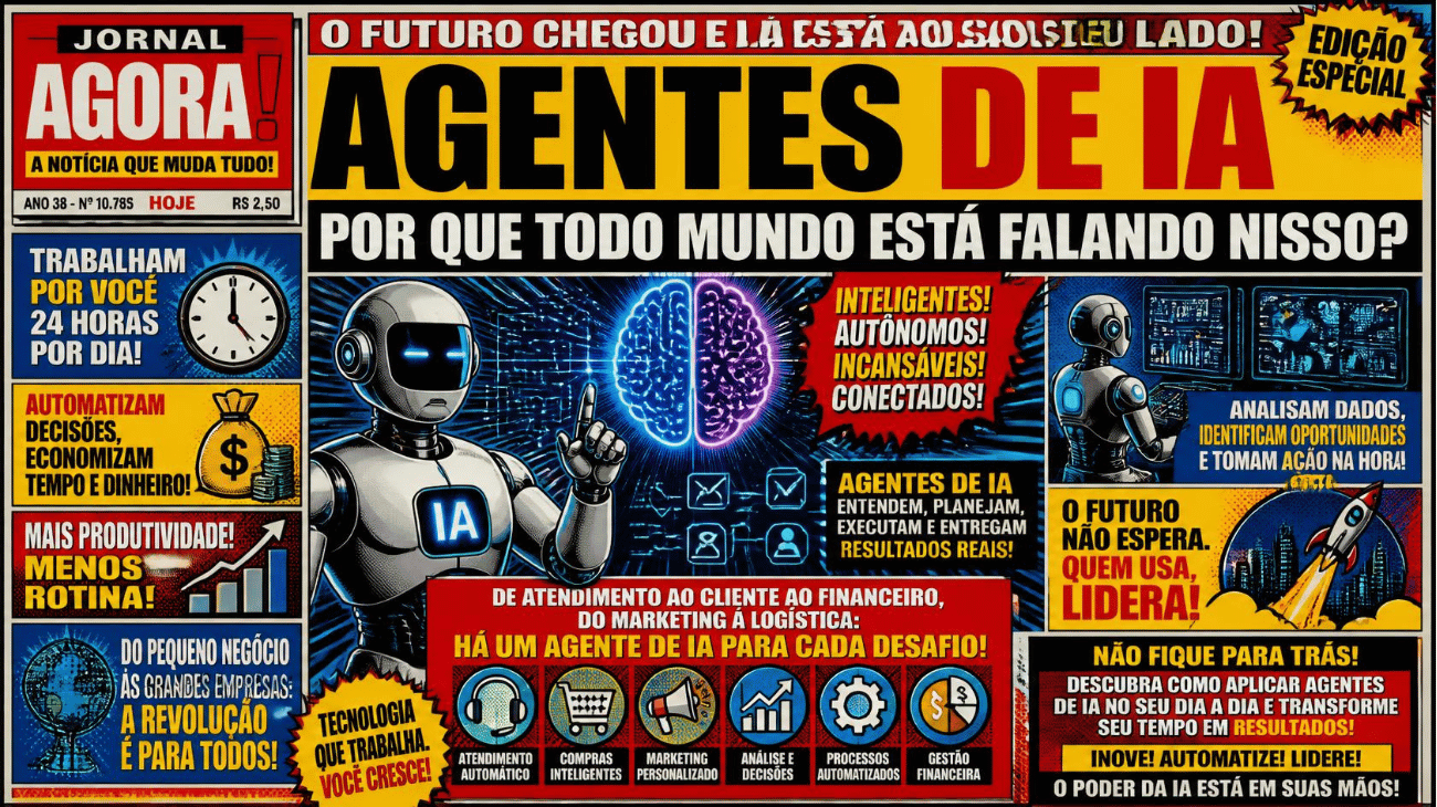 Por que todo mundo está falando de agentes de IA?