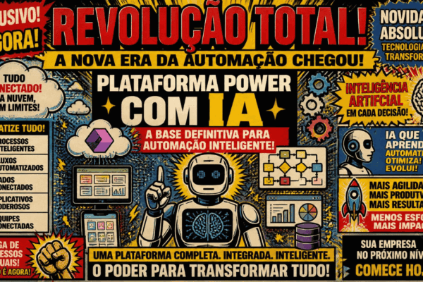 Power Platform com IA: a nova base da automação