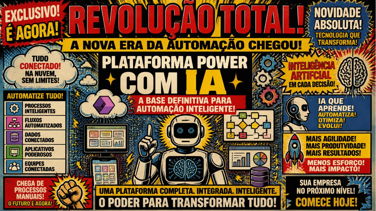 Power Platform com IA: a nova base da automação